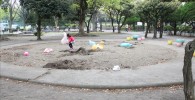 萩中公園のお砂場